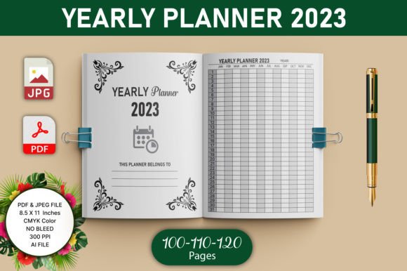 2023 Yearly Planner KDP Interior: An Evaluation for Self-Publishers