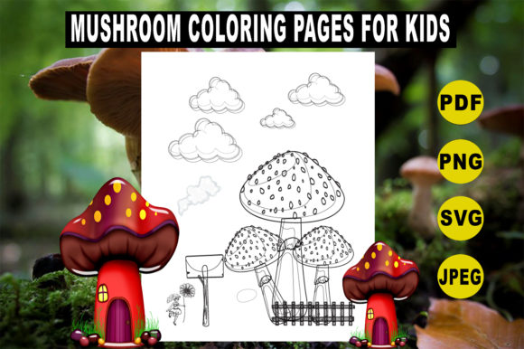 Fungi on Paper: The Educational Magic of Mushroom Coloring Pages for Kids