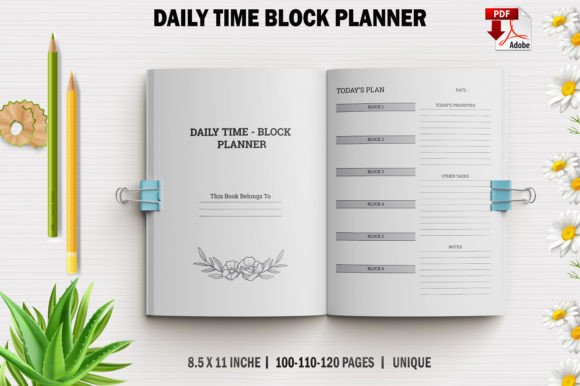 How a Daily Time Block Planner Can Organize Your Creative Work