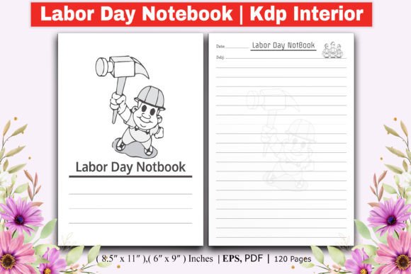 KDP Interior Labor Day Notebook: A Print-Ready Asset for Self-Publishers