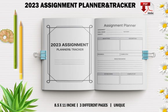 Mastering Your Year: The Practical Power of a 2023Assignment Planner Tracker for KDP