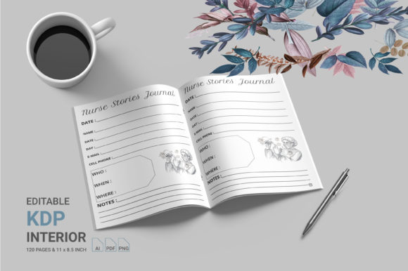 Nurse Stories Journal: The KDP Interior That Makes Sharing Experiences Effortless
