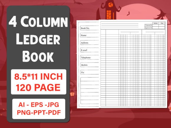 The Power of Precision: Why a 4 Column Ledger Book is an Essential Tool for Modern Record-Keeping