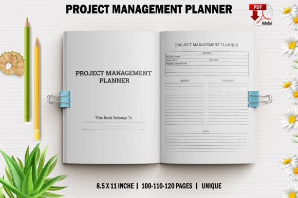 The Project Management Planner for KDP: Your Blueprint for Publishing Success
