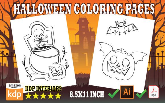 Unleash Creativity and Convenience with Halloween Coloring Book for Kids - Vol 2