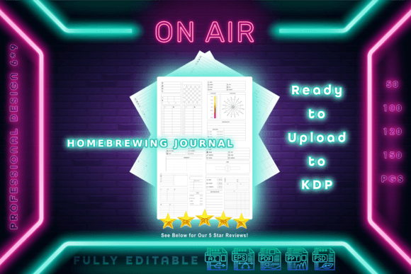 Your Complete Homebrewing Journal Companion: The KDP Full Edit