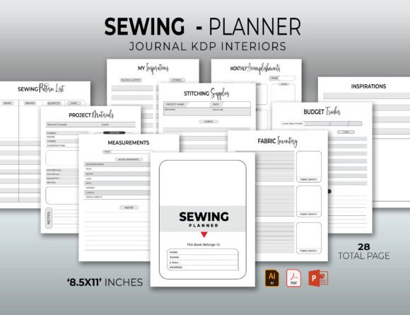 Your Complete Sewing Planner for KDP Publishing