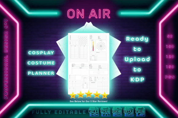 Your Ultimate Guide to the Cosplay Costume Planner KDP FULL EDIT
